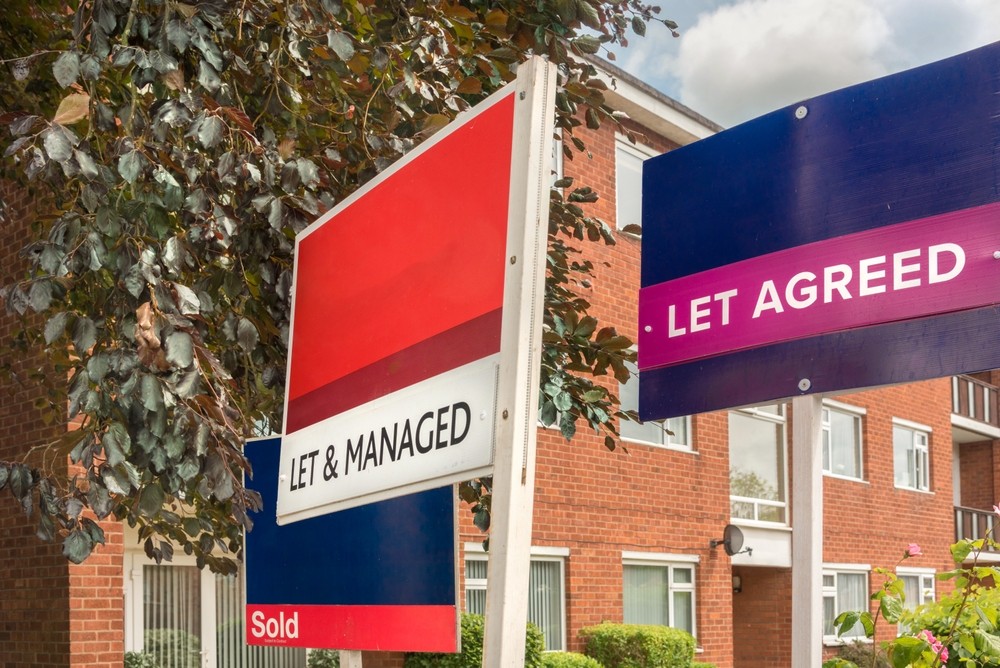 Let agreed and let & managed boards outside flats